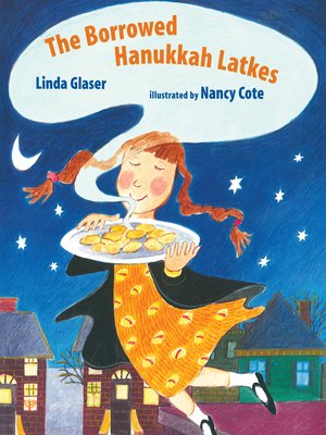cover image of The Borrowed Hanukkah Latkes
